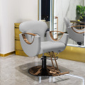 Gold vintage Hydraulic vintage the barber chair